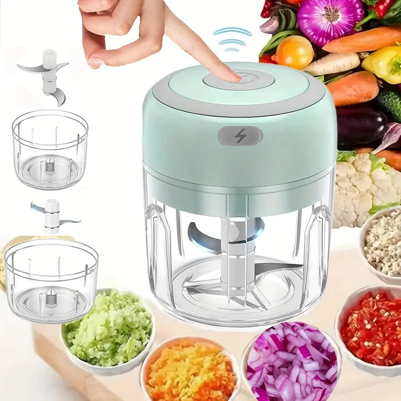 Mini electric chopper