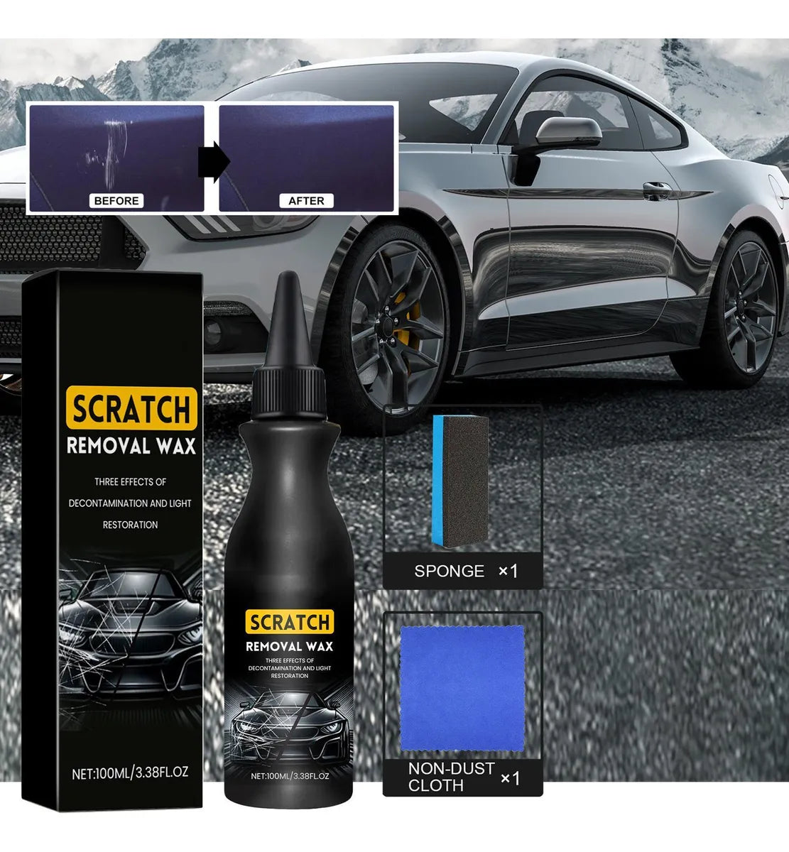 Scratch Removal Wax